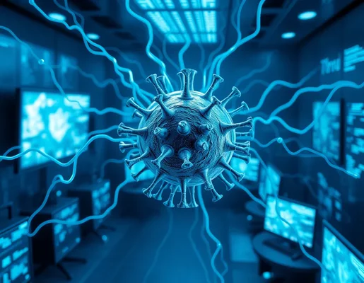 A team of cybersecurity experts analyzing the cybersecurity threat